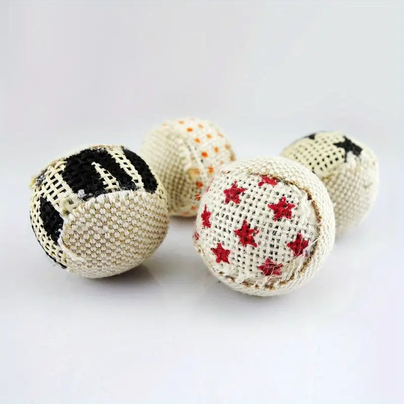 Kitty Yarn-Ball [4 pack]